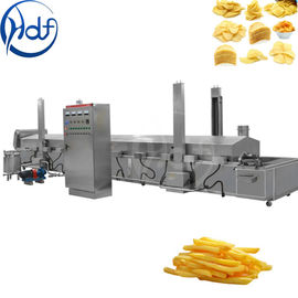 Otomatik Ticari Patates Cipsi Makinesi, Fritöz Kızartması Patates Cipsi Üretim Hattı