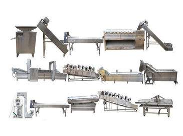 Ticari Otomatik Patates Cipsi Yapma Makinesi Cips Dilimleme Makinesi