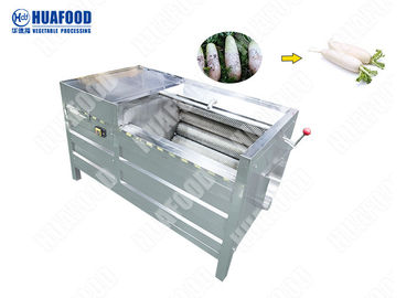 700kg / H Sebze Yıkama Makinesi Elektrikli Patates Aşındırıcı Soyma Makinesi Havuç Çamaşır Makinesi