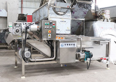 SUS304 Elektrikli Sebze Yıkama Sebze Hava Kabarcığı Çamaşır Makinesi Sebze Çamaşır Makinesi