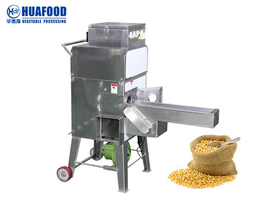2000kg / H Otomatik Gıda İşleme Makineleri Elektrikli Otomatik Endüstriyel Mısır Barınağı