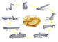 304 SUS Otomatik Patates Cipsi Yapma Makinesi Patates Cipsi İçin Sürekli Fritöz