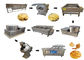 500kg / H Kapasiteli Patates Cipsi Üretim Makinesi Patates Gofret Yapma Makinesi