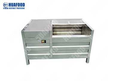 Yüksek Çıkışlı Ticari Patates Soyma Makinesi, Çatılı Sebze Zencefil Zerdeçal Soyma Makinesi