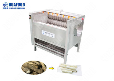 Sebze Yıkama ve Soyma Makinesi Patates / Zerdeçal / Manyok Soyma Makinesi