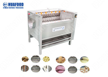 Endüstriyel Patates Soyma Makineleri Mesin Pengupas Kulit Singkong Zencefil Temizleme ve Soyma Makinesi