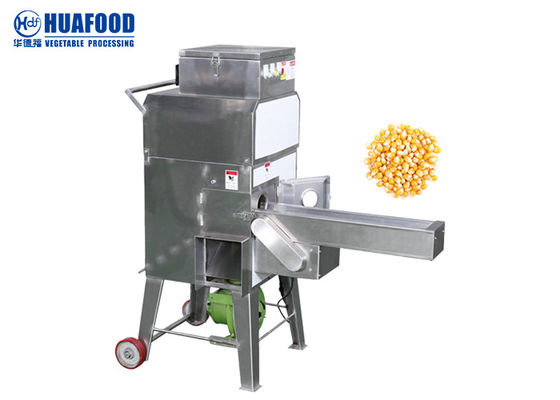 Mısır Sheller Thresher 2t / h Otomatik Gıda İşleme Makineleri
