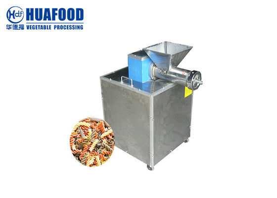 Küçük 90KG / H Pirinç Erişte Makarna Rulo ve Kesici Ekstruder Yapma Makinesi