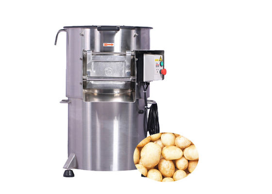 500kg / h Sebze Yıkama Makinesi Patates Yıkama ve Soyma Makinesi Elektrikli Soyucu