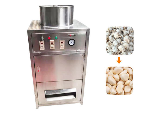 Paslanmaz Çelik Küçük Kuru Sarımsak Kabuğu Çıkarma Makinesi Endüstriyel Patates Soyucu