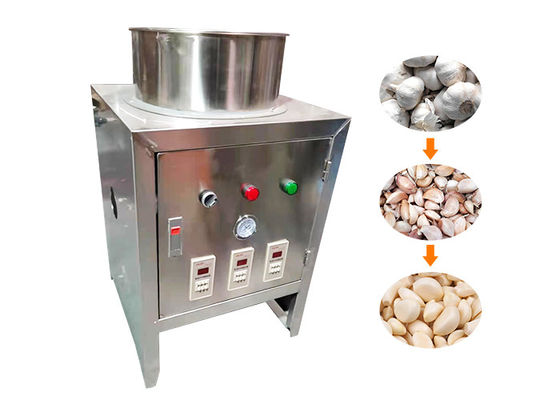 Paslanmaz Çelik Küçük Kuru Sarımsak Kabuğu Çıkarma Makinesi Endüstriyel Patates Soyucu