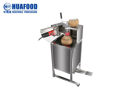 Ayar 600pcs / H Hindistan Cevizi Kesme Makinesi Hindistan Cevizi Kapak Açma Makinesi
